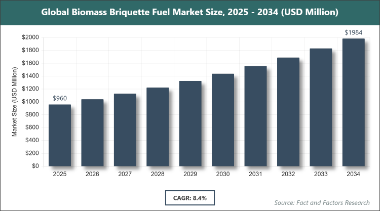 Global Biomass Briquette Fuel Market Size