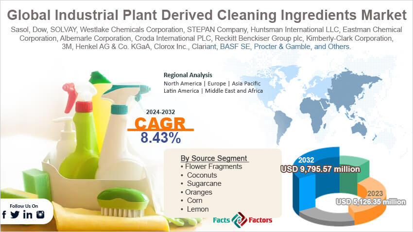 Global Industrial Plant Derived Cleaning Ingredients Market